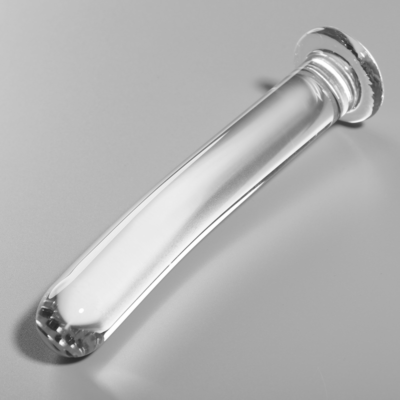 NEBULA SERIES BY IBIZA - MODELL 9 DILDO BOROSILIKATGLAS KLAR 15.5 CM -O- 2.5 CM