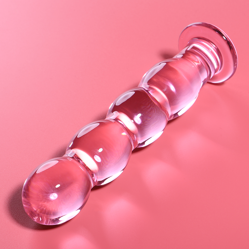 NEBULA SERIES BY IBIZA - MODELL 10 DILDO BOROSILIKATGLAS KLAR 16.5 CM -O- 3.5 CM