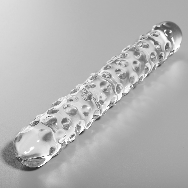 NEBULA SERIES BY IBIZA - MODELL 15 DILDO BOROSILIKATGLAS KLAR 18.5 CM -O- 3 CM