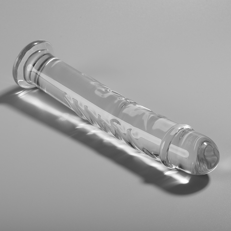 NEBULA SERIES BY IBIZA - MODELL 16 DILDO BOROSILIKATGLAS KLAR 18.5 CM -O- 3 CM