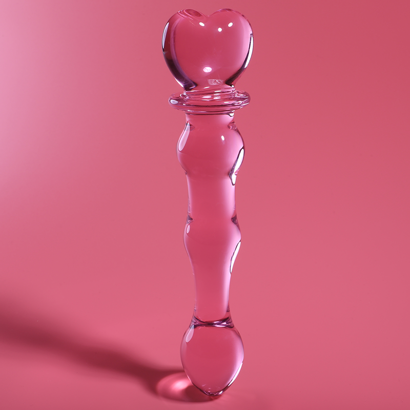 NEBULA SERIES BY IBIZA - MODELL 21 DILDO BOROSILIKATGLAS KLAR 20.5 CM -O- 3.5 CM