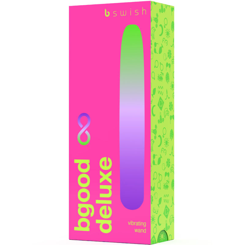 B SWISH - BGOOD INFINITE DELUXE WIEDERAUFLADBARER VIBRATOR BLAUES SILIKON