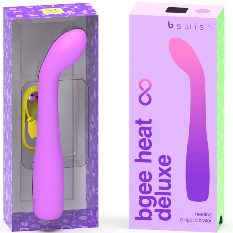 B SWISH - BGEE HEAT INFINITE DELUXE WIEDERAUFLADBARER VIBRATOR LAVENDEL SILIKON