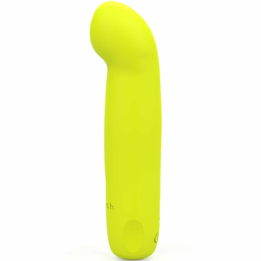 B SWISH - BCUTE CURVE INFINITE KLASSISCHER WIEDERAUFLADBARER SILIKONVIBRATOR GELB