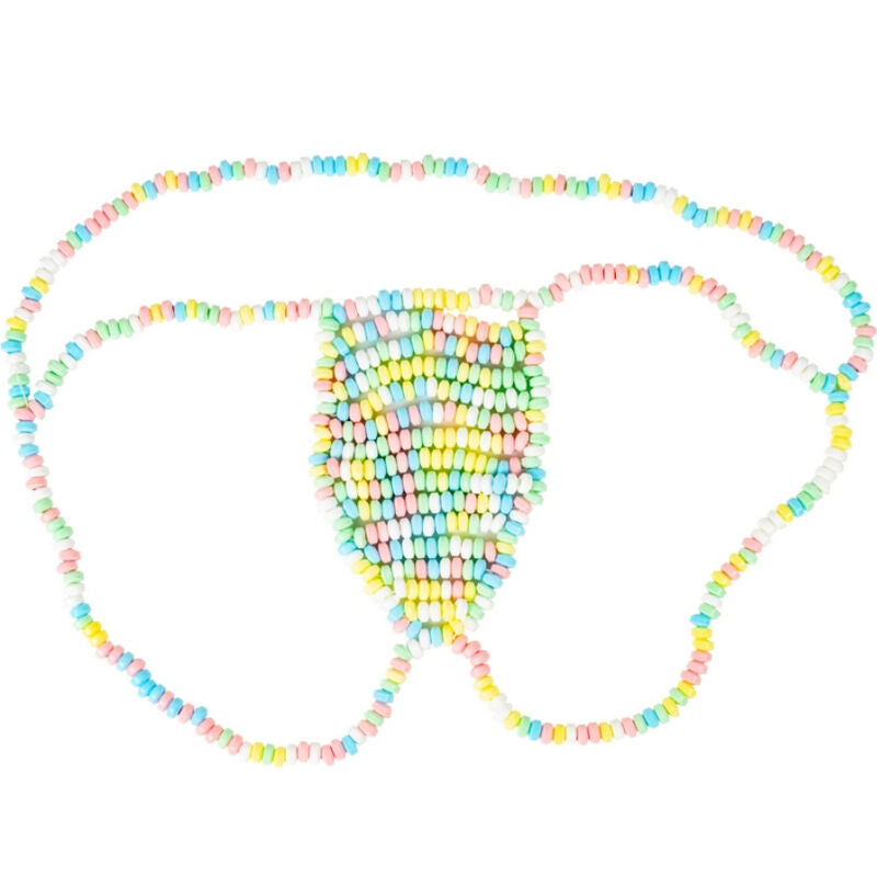 SPENCER & FLEETWOOD - RAINBOW CANDY THONG CANDY JOCKSTRAP