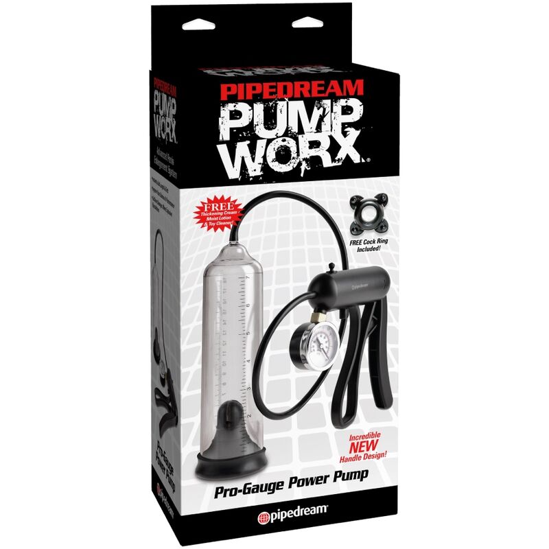 PUMP WORX - PRO-GAUGE KRAFTPUMPE TRANSPARENT