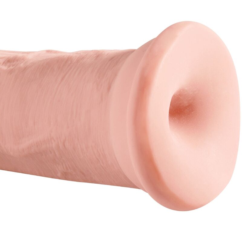 KING COCK - REALISTISCHER PENIS 3D 26 CM LICHT