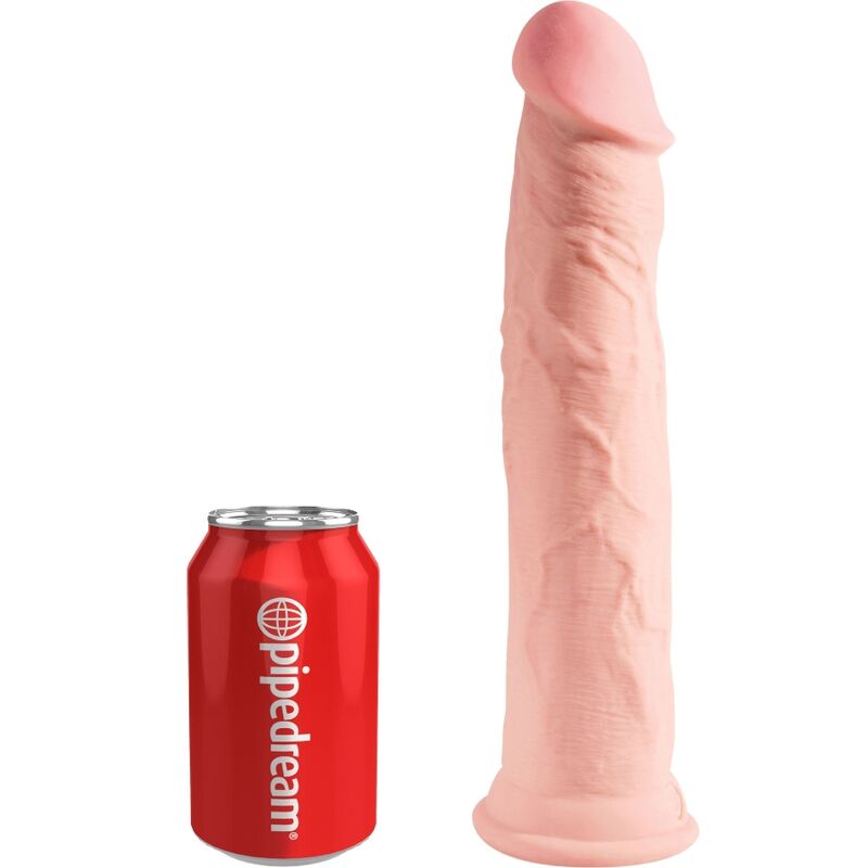 KING COCK - REALISTISCHER PENIS 3D 26 CM LICHT