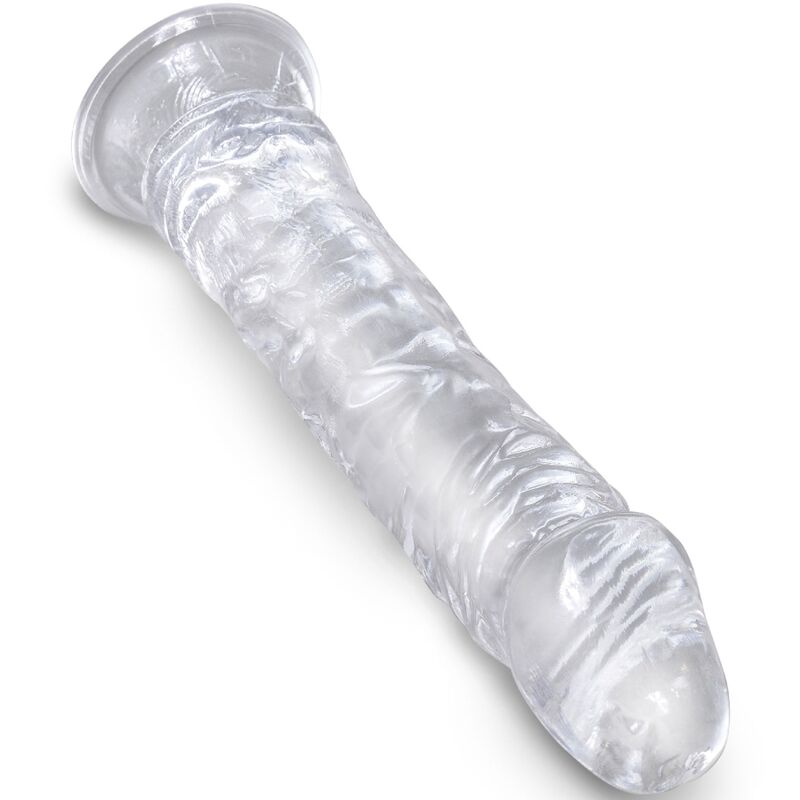 KING COCK - KLARER REALISTISCHER PENIS 19.7 CM TRANSPARENT