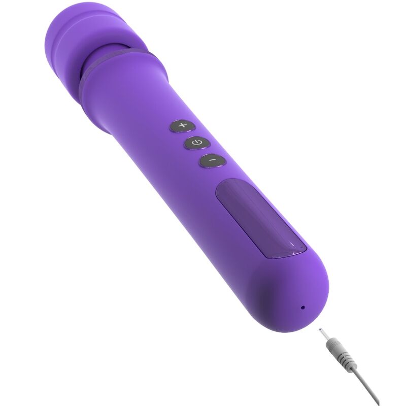 FANTASY FOR HER - WIEDERAUFLADBARER STAB-MASSAGER FÜR SIE & VIBRATOR 50 VIOLETTE STUFEN