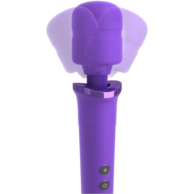 FANTASY FOR HER - WIEDERAUFLADBARER STAB-MASSAGER FÜR SIE & VIBRATOR 50 VIOLETTE STUFEN