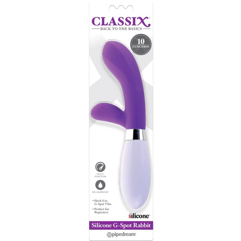 CLASSIX - RABBIT G-SPOT VIBRATOR LILA SILIKON