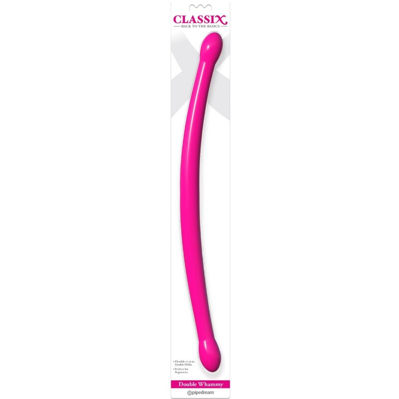 CLASSIX - FLEXIBLER DOPPELDILDO 43,7 CM ROSA