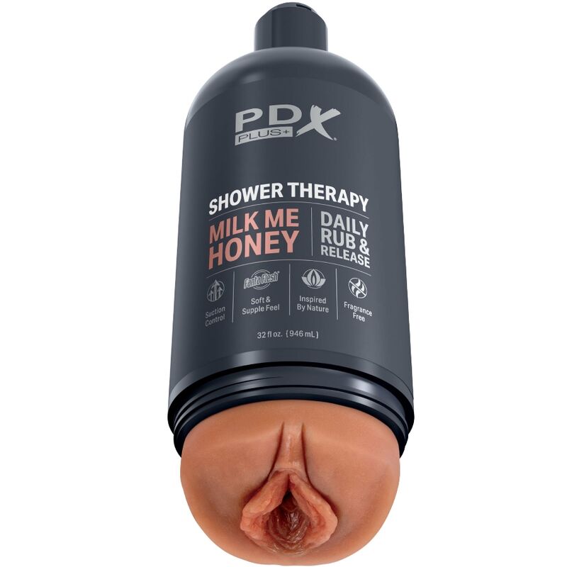 PDX PLUS - STROKER MASTURBATOR DISKRETES FLASCHENDESIGN MILK ME HONEY CANDY SHAMPOO