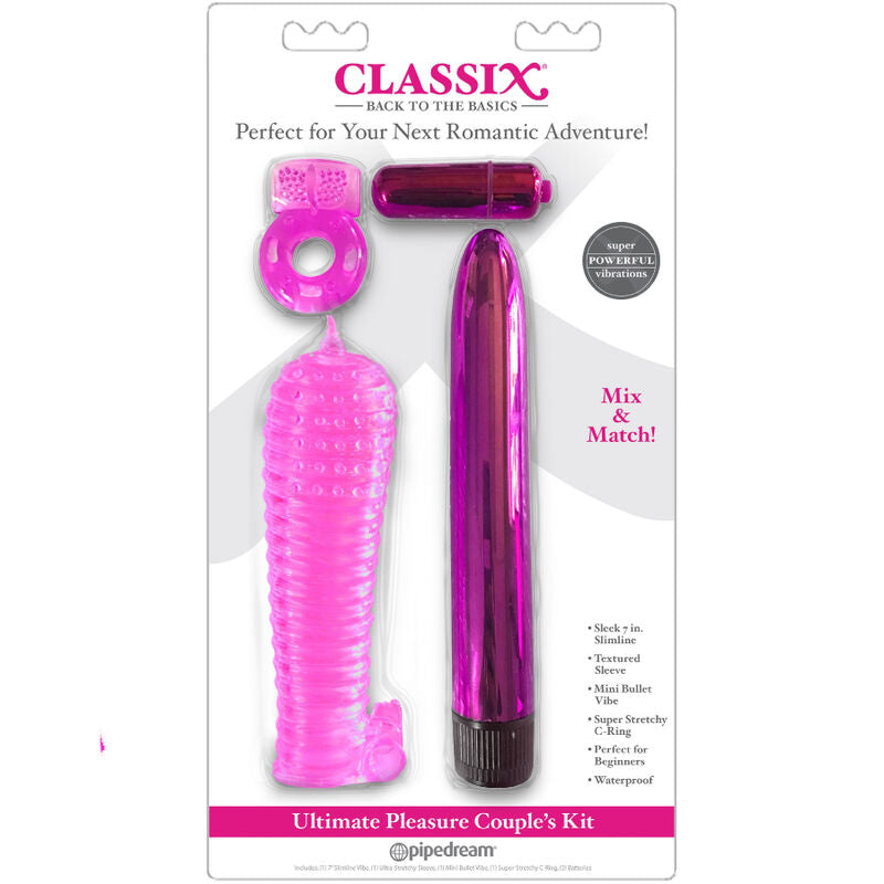 CLASSIX - KIT FÜR PAARE MIT RING, HÜLLE UND ROSEN KUGELN