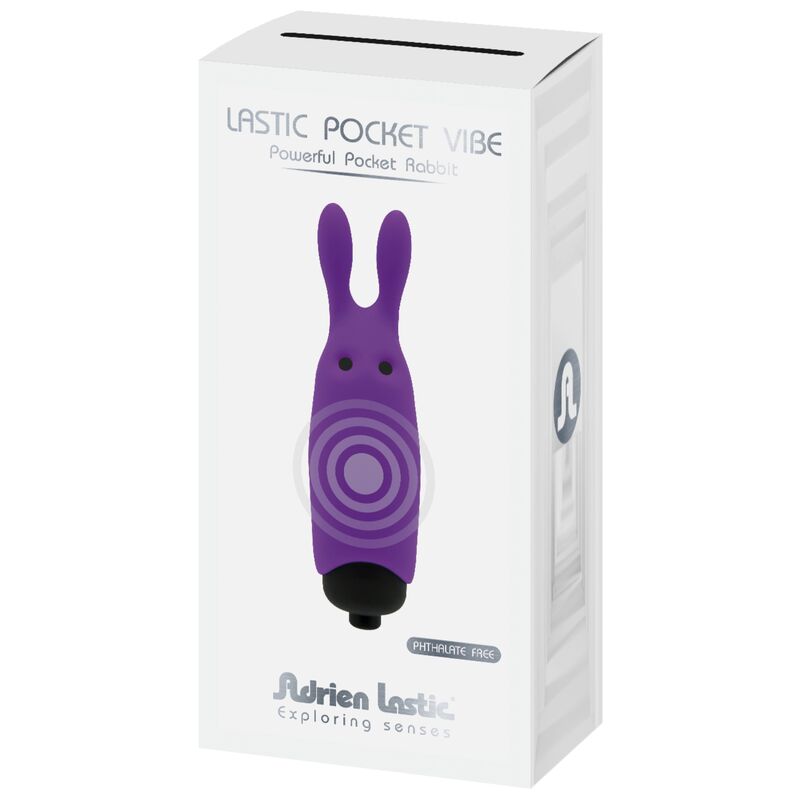 ADRIEN LASTIC - LASTIC POCKET VIOLET RABBIT VIBRATOR