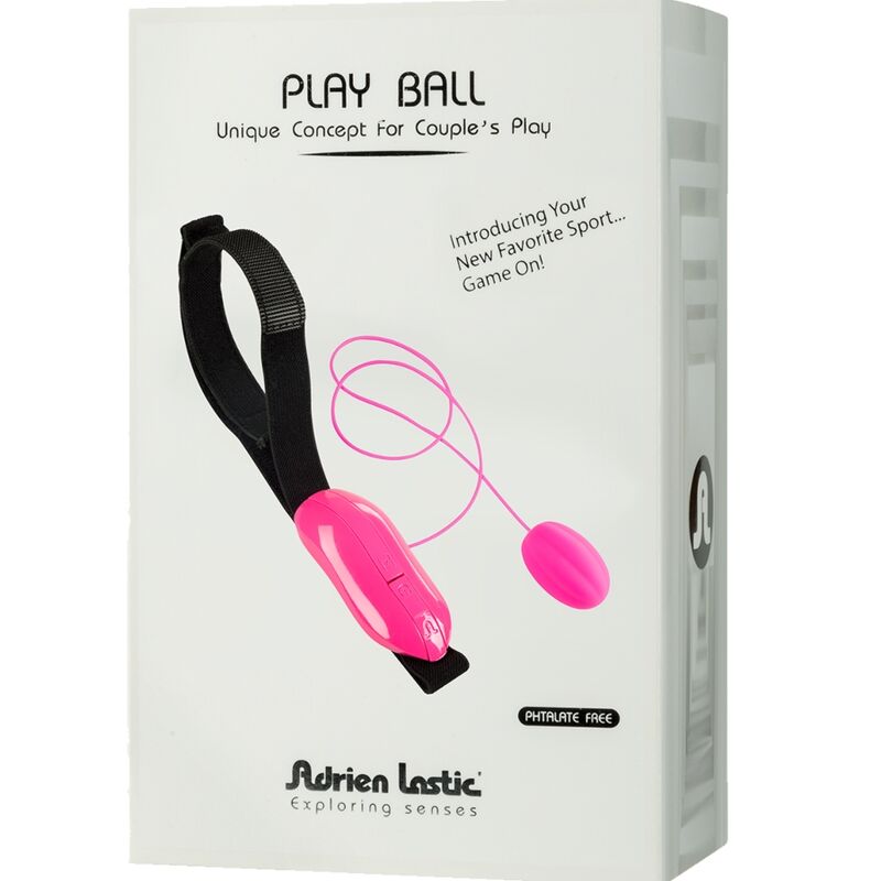 ADRIEN LASTIC - PLAY BALL MINI VIBRIERENDES EI FÜR PAARE ROSA