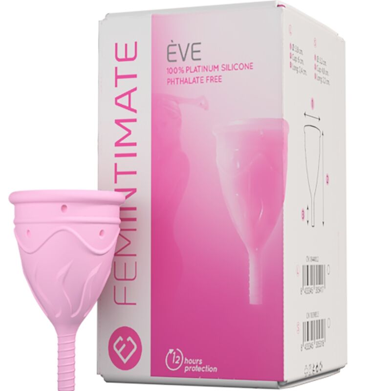 FEMINTIMATE - EVE SILIKON-MENSTRUATIONSTASCHE - GRÖSSE L