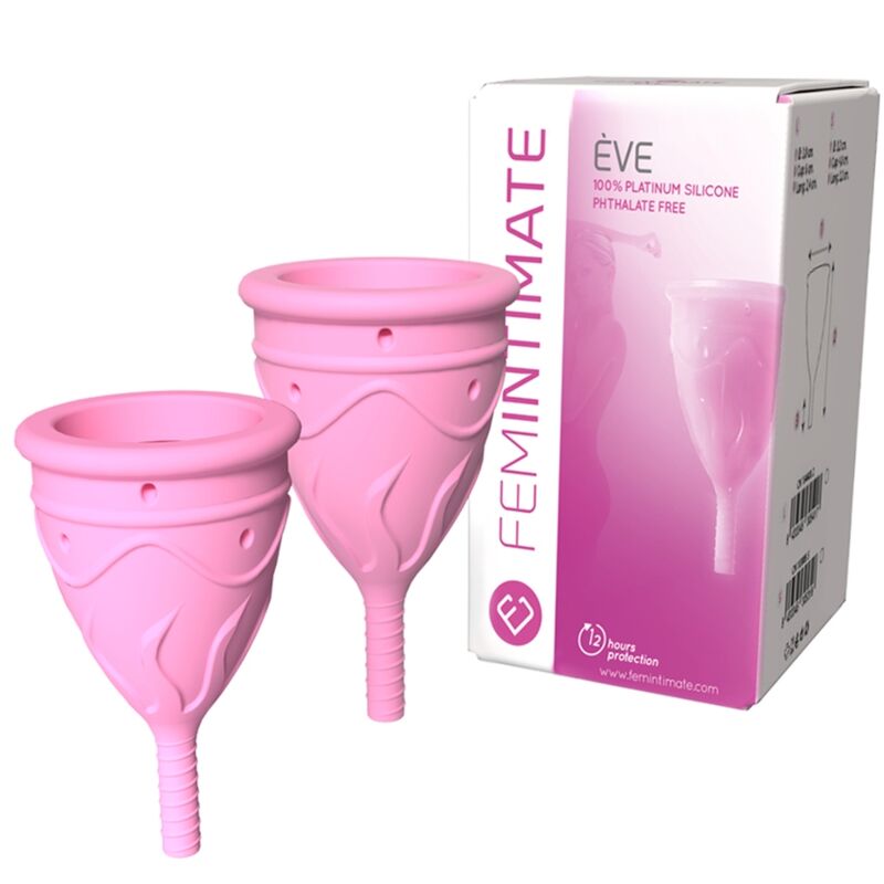 FEMINTIMATE - EVE SILIKON-MENSTRUATIONSTASCHE - GRÖSSE L