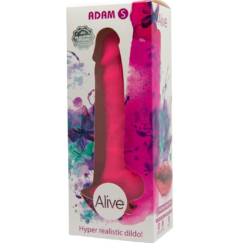 ALIVE - ADAM S REALISTISCHER PENIS FUCHSIA 17,75 CM