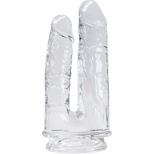 ALIVE - IMPERIUM DOPPELTER REALISTISCHER PENIS TRANSPARENT 12/14 CM