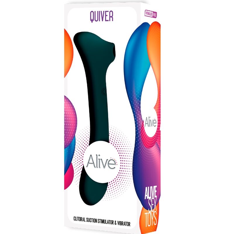 ALIVE  KÖCHERSAUGER & VIBRATOR GRÜN