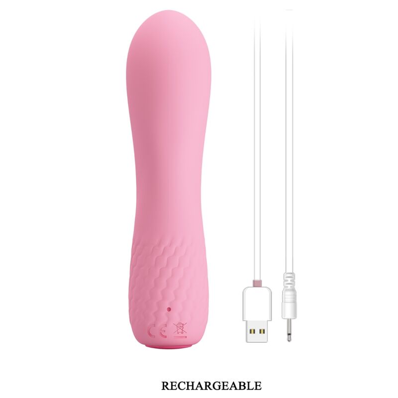 PRETTY LOVE - ALICE WIEDERAUFLADBARER VIBRATOR PINK