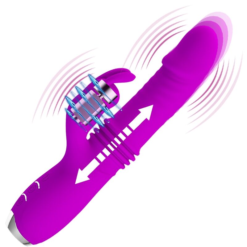 PRETTY LOVE - DOROTHY PURPLE WIEDERAUFLADBARER KANINCHENVIBRATOR