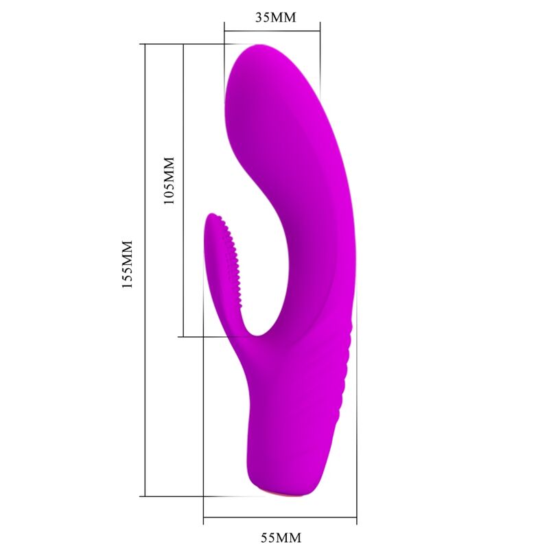 PRETTY LOVE - TIM PURPLE WIEDERAUFLADBARER VIBRATOR