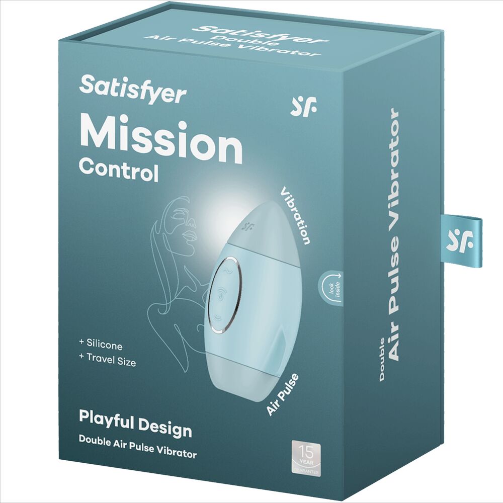 SATISFYER - MISSION CONTROL FLIEDER KLEINER DOPPELIMPULS VIBRATOR