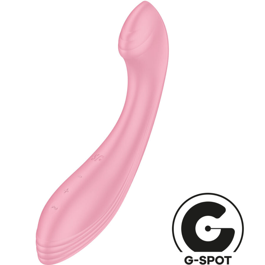 SATISFYER - G-FORCE VIBRATOR STIMULATOR G-SPOT ROSA