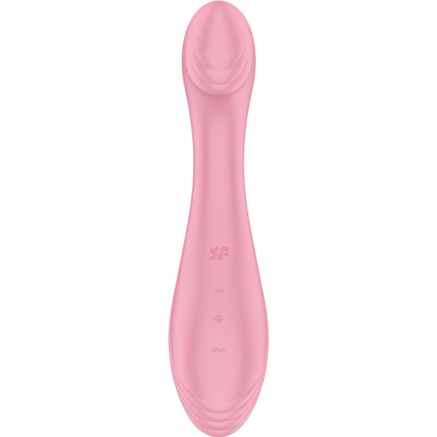 SATISFYER - G-FORCE VIBRATOR STIMULATOR G-SPOT ROSA