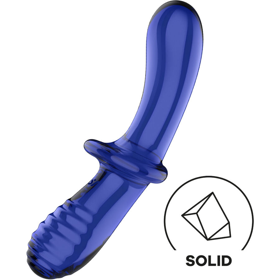 SATISFYER - DOPPEL KRISTALL DILDO TRANSPARENT