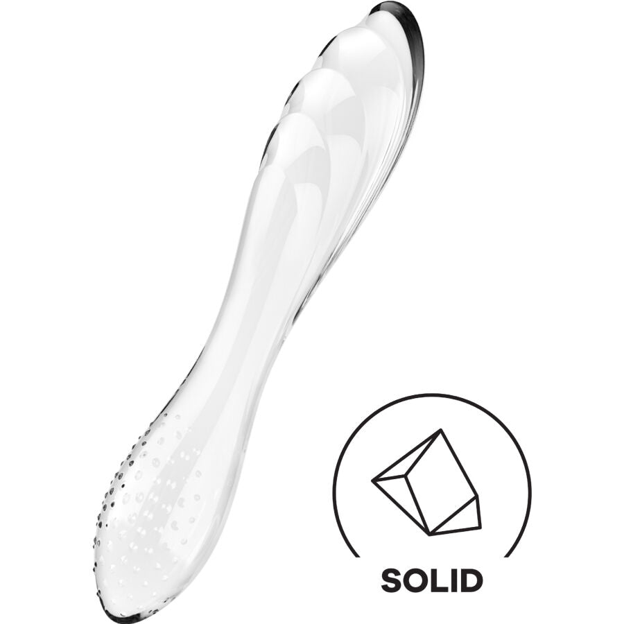 SATISFYER - SCHILLERNDER TRANSPARENTER KRISTALL