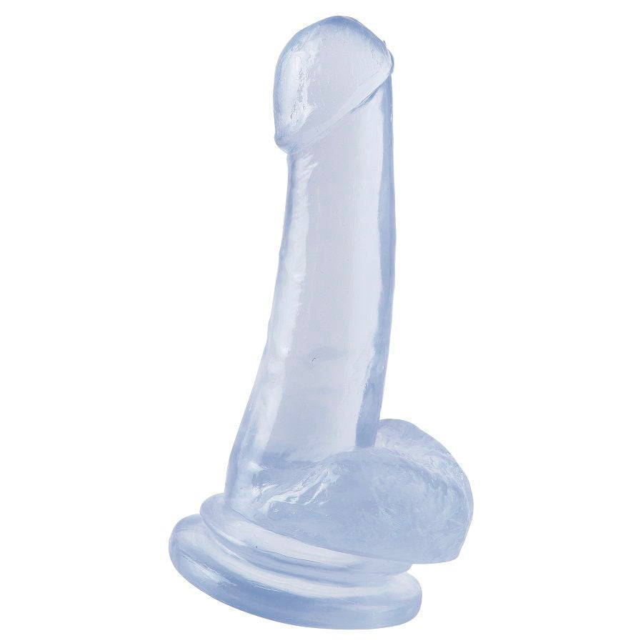 BASIX - GELATINE PENIS TRANSPARENTER SAUG 18 CM