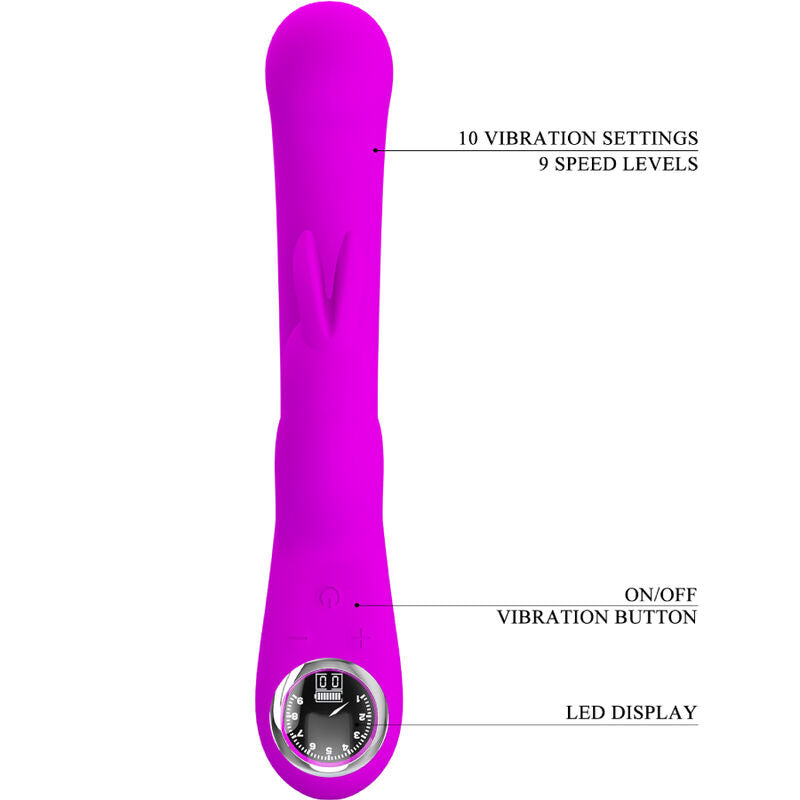 PRETTY LOVE - LAMAR RABBIT VIBRATOR & VIOLETTER G-SPOT