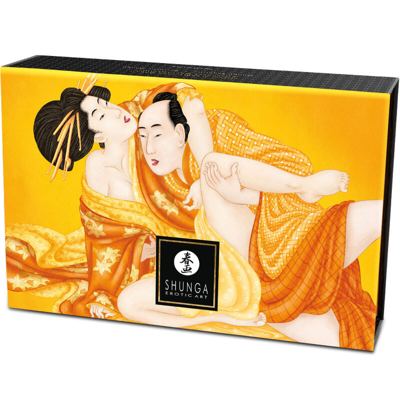 SHUNGA - ESSBARES MASSAGEPULVER-SET MANGO