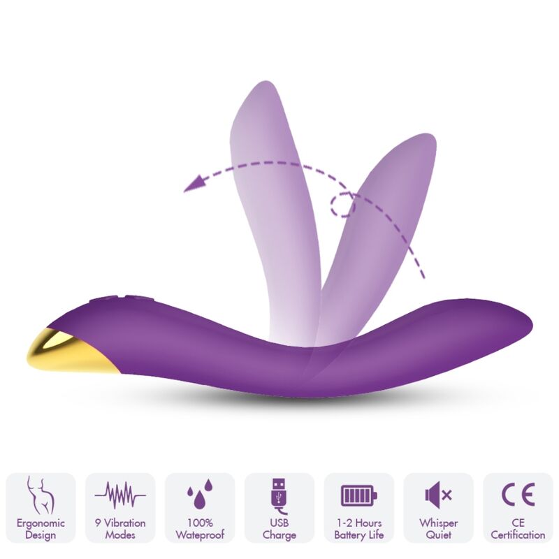 ARMONY - FLAMINGO VIBRATOR MULTIPOSITION LILA