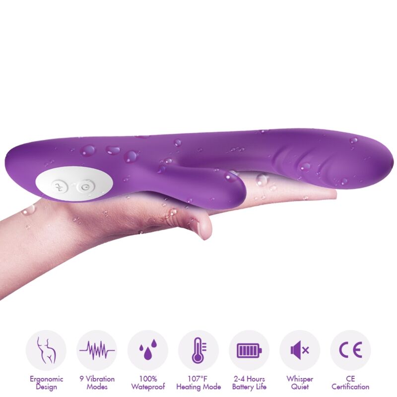 ARMONY - SPARK VIBRATOR WÄRMEEFFEKT LILA