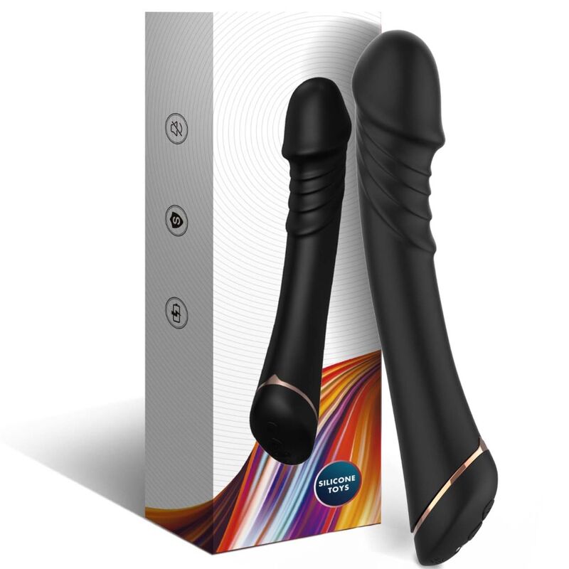 ARMONY - DILDO VIBRATOR SILIKON SCHWARZ