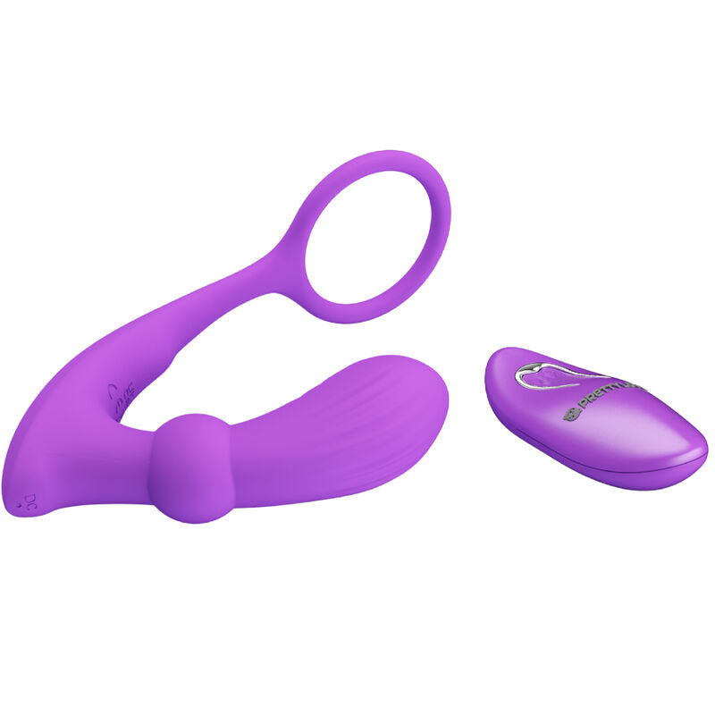 PRETTY LOVE - WARREN VIOLET ANALRING & VIBRATOR