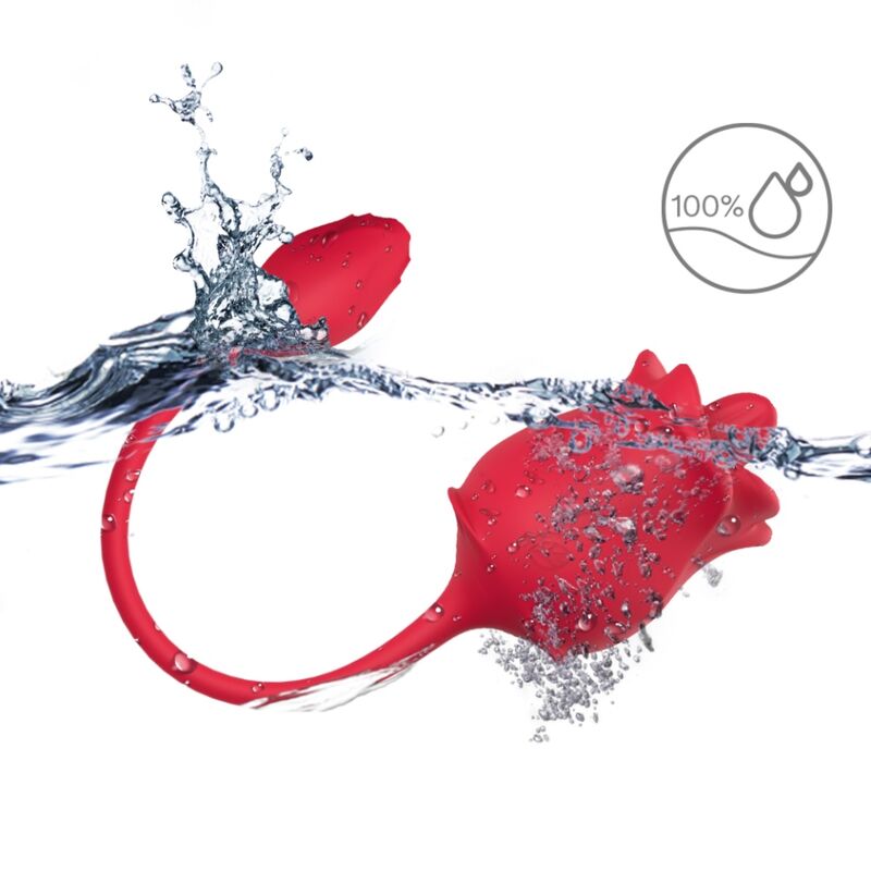 ARMONY - ROSA STIMULATOR & VIBRATOR COLA RED