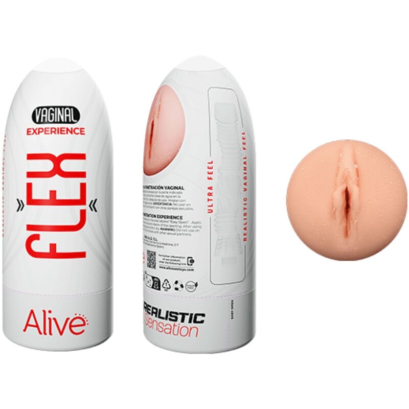 ALIVE - FLEX MÄNNLICHER MASTURBADOR VAGINAL GRÖSSE M