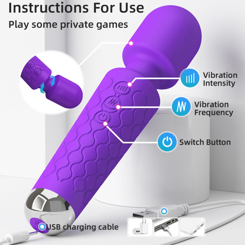 ARMONY - VIOLETTER MASSAGER & VIBRATOR