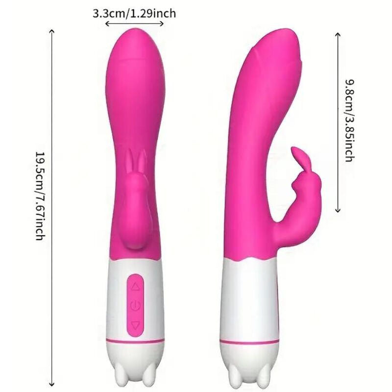 ARMONY  HAPPY VIBRATOR & STIMULATOR RABBIT FUCHSIA