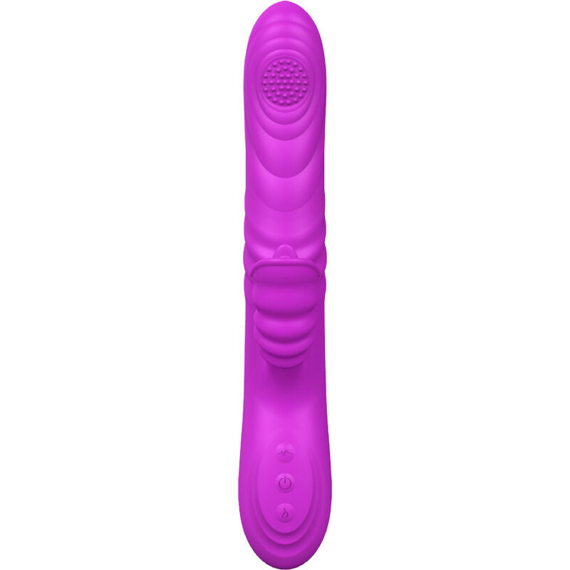 ARMONY - ANGELIA MULTIFUNKTIONSVIBRATOR MIT STIMULIERENDEM ZUNGENVIOLETTEN WRMEEFFEKT