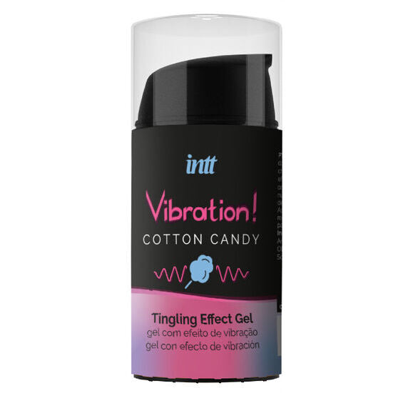 INTT - UNISEX VIBRIERENDES EFFEKTGEL COTTON CANDY 15 ML