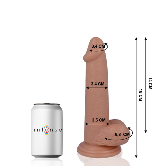 MR INTENSE - 10 REALISTIC PENIS 18 CM -O- 3.4 CM