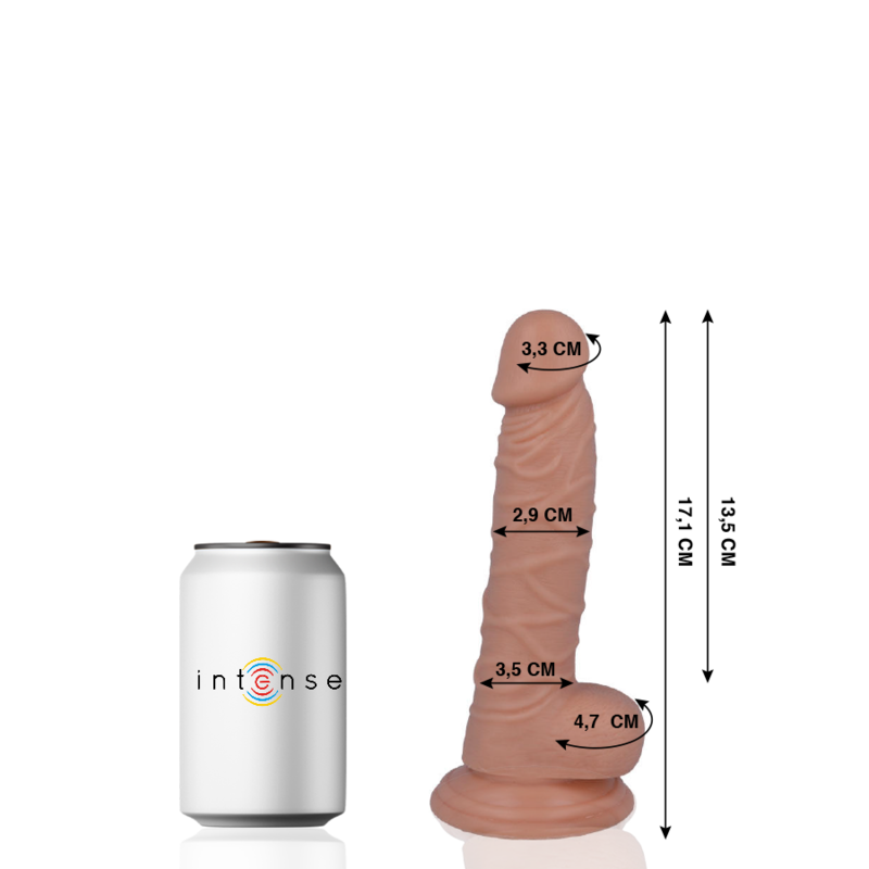 MR INTENSE - 7 REALISTISCHER PENIS 17.1 CM -O- 2.9 CM