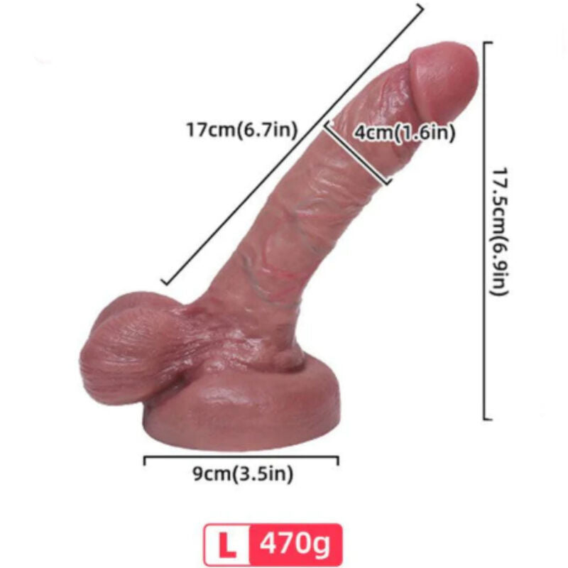 ARMONY - REALISTISCHER FLÜSSIGSILIKONDILDO 17 CM